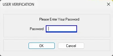 NMIS identifies users solely by their passwords